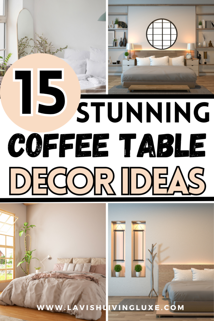 coffee table decor ideas