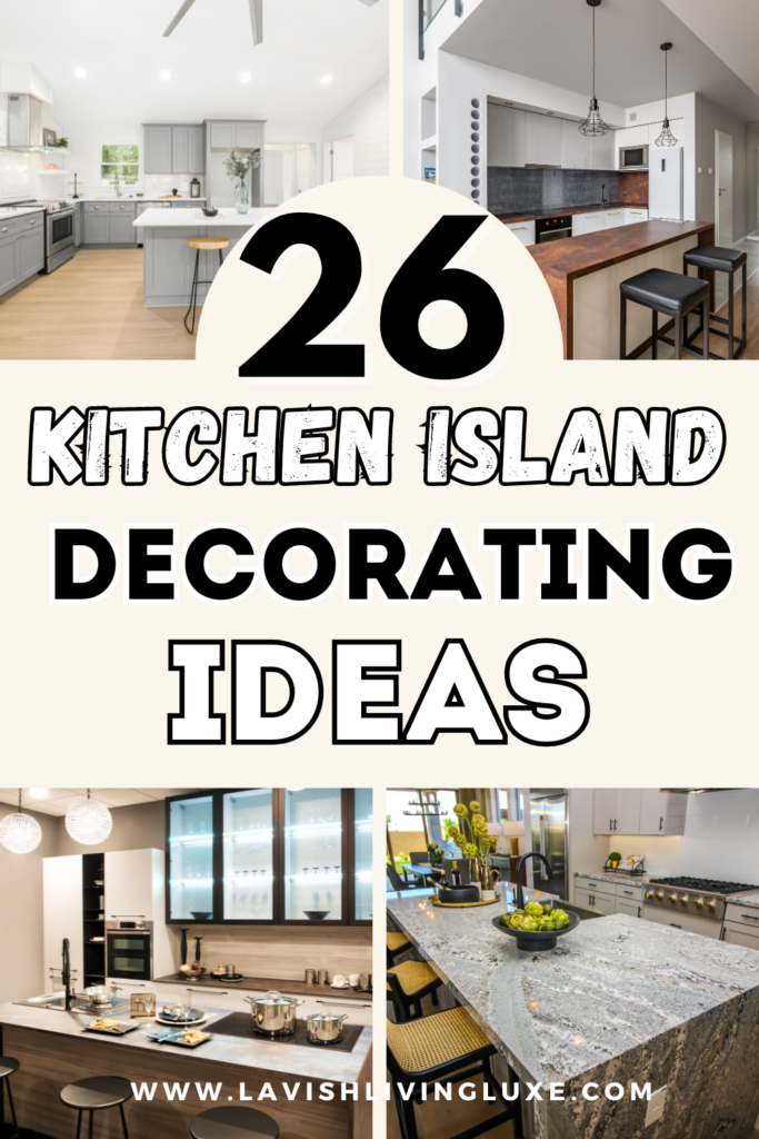 kitchen island decor ideas
