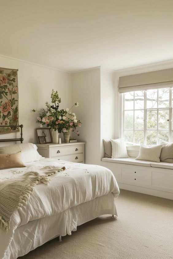 cottage style bedroom decorating idea