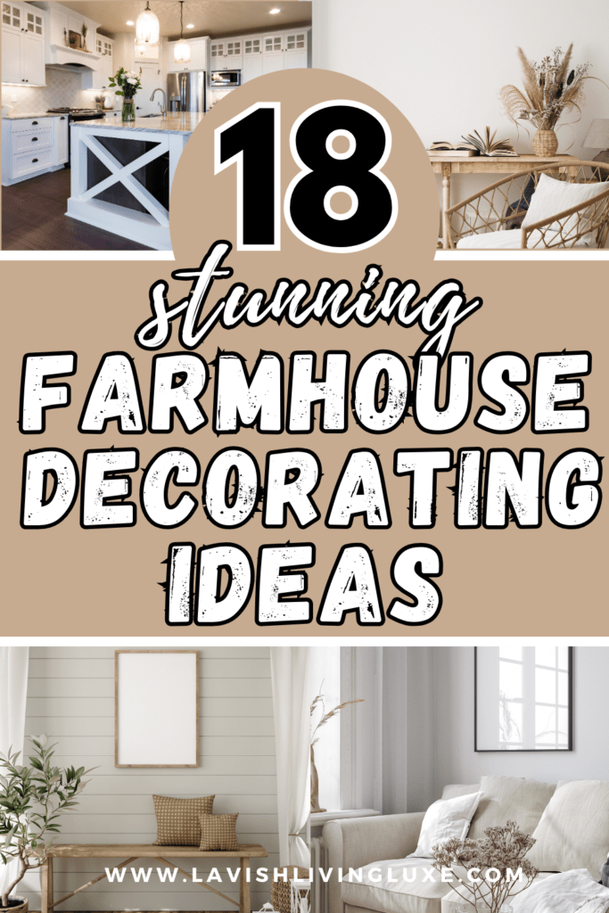 Farmhouse Decorating Ideas - 18 Gorgeous Farmhouse Decor Ideas that ...