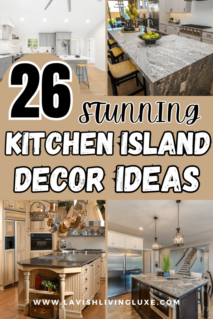 kitchen island decor ideas