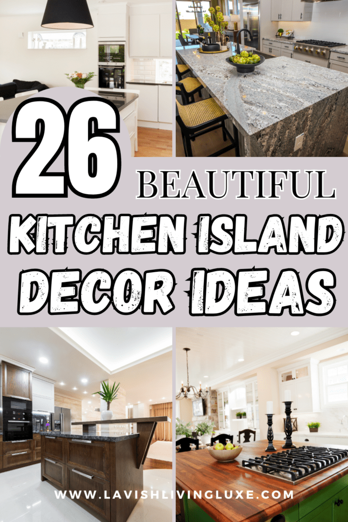 kitchen island decor ideas