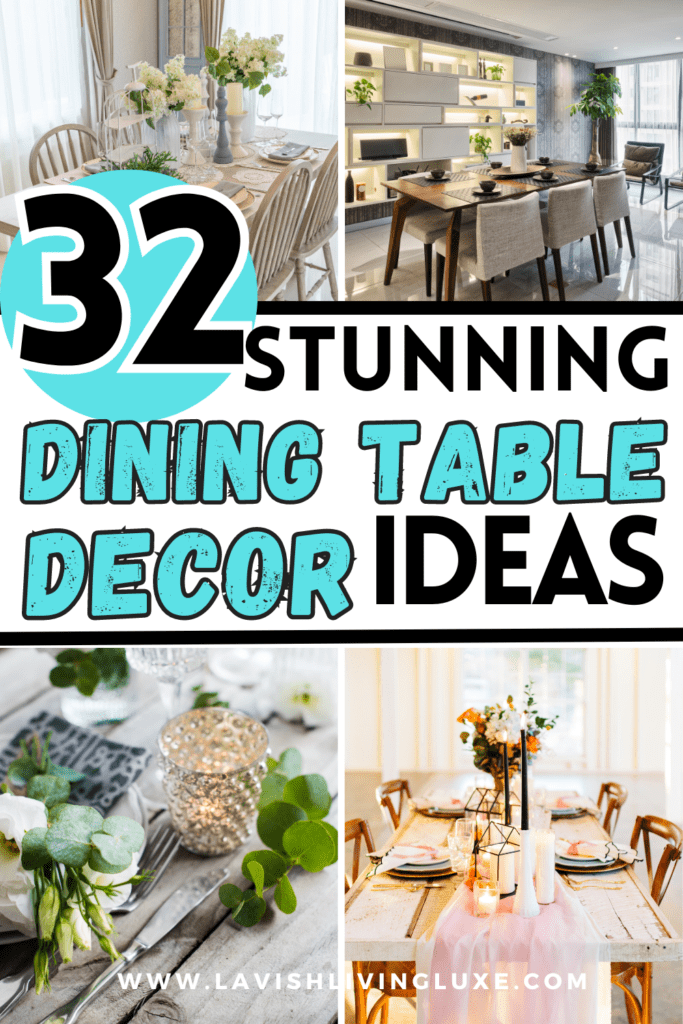 dining table decoration ideas