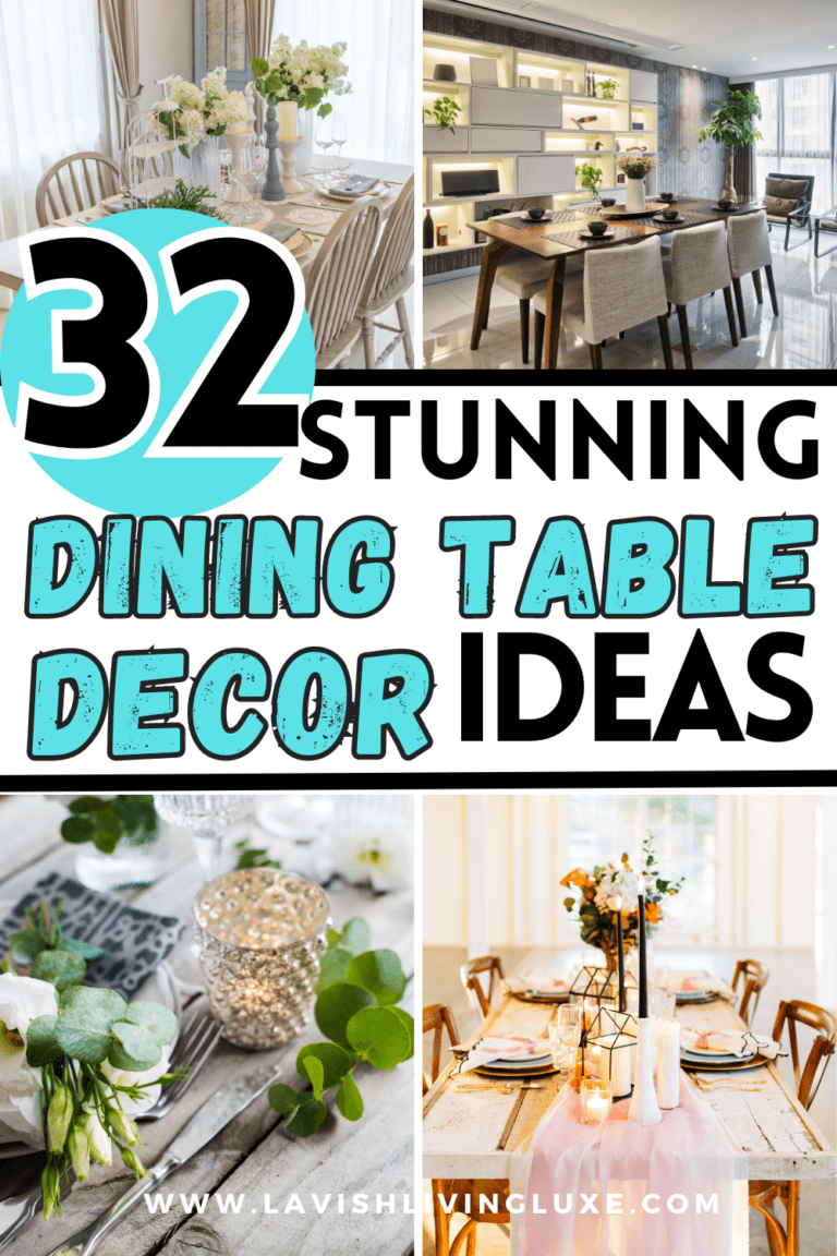 Dining Table Decorations - 32 Dining Table Decor Ideas to Transform ...