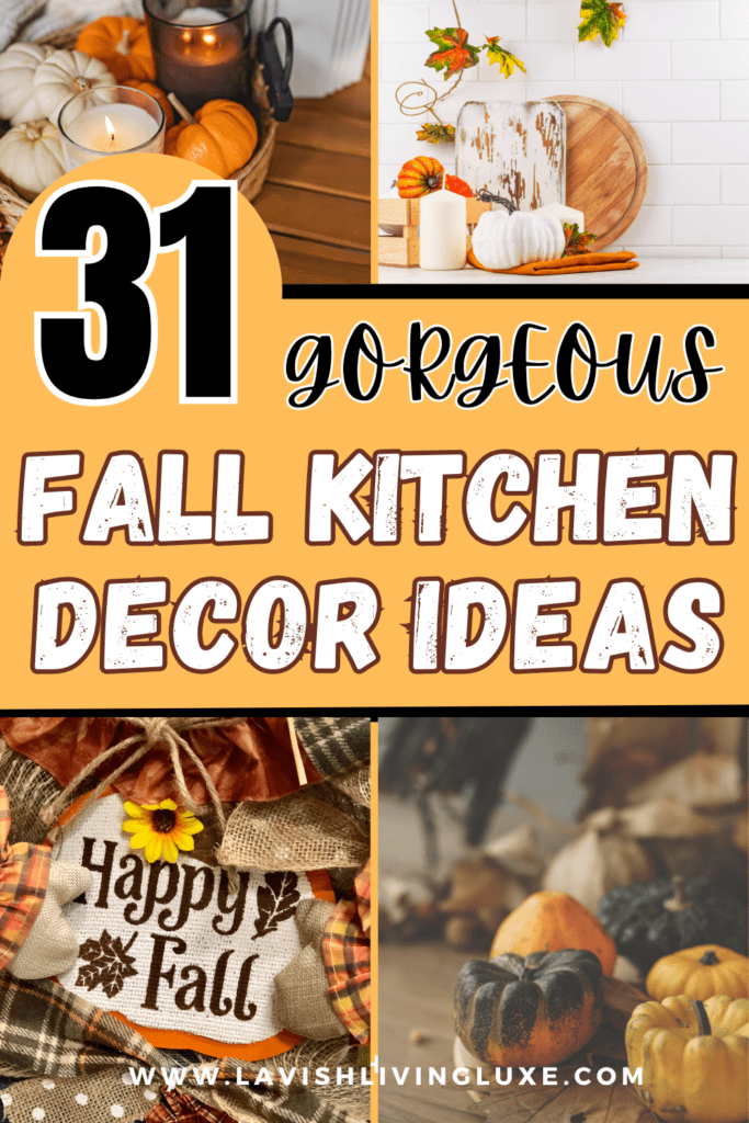 fall kitchen decor ideas