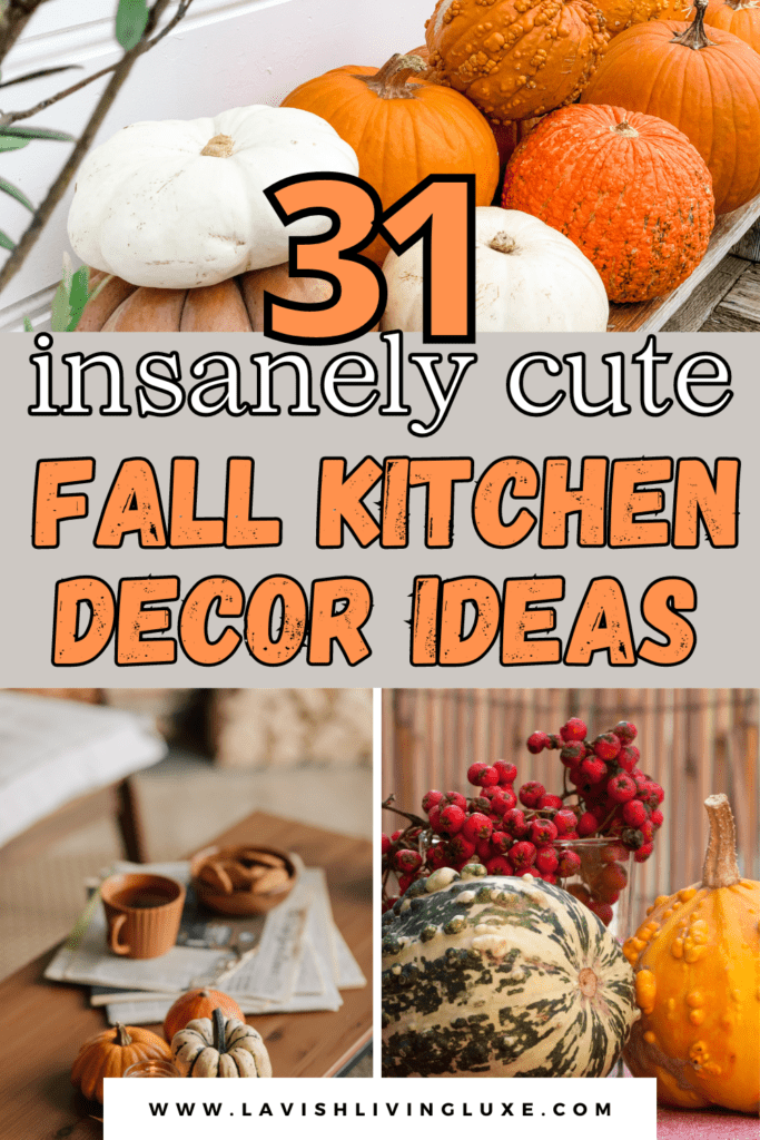 fall kitchen decor ideas