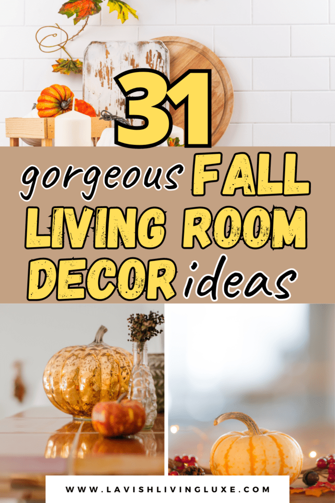 fall living room decor ideas