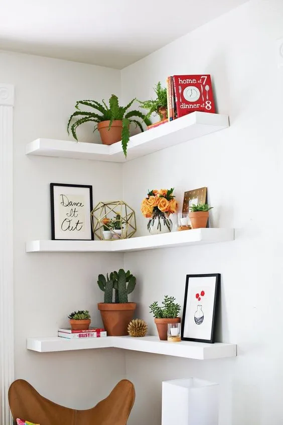 floating shelves