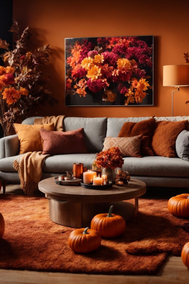 Fall Living Room Decorating Ideas – 26 Pretty Fall Living Room Decorating Ideas for Fall