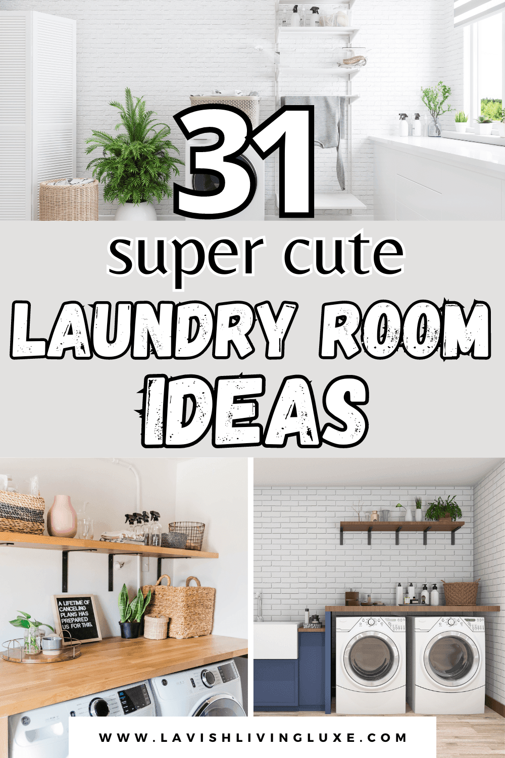 Laundry Room Ideas - 31 Creative Laundry Room Ideas that Look Amazing
