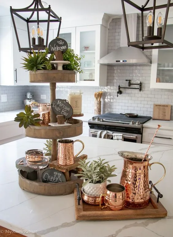 kitchen island decor