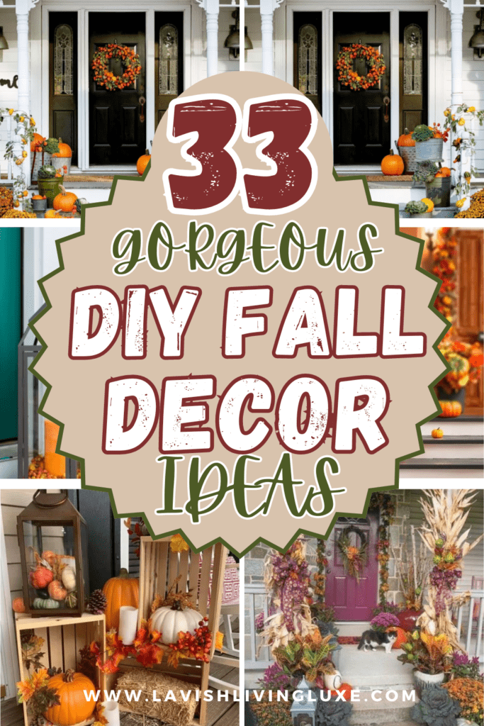 DIY Fall decor ideas