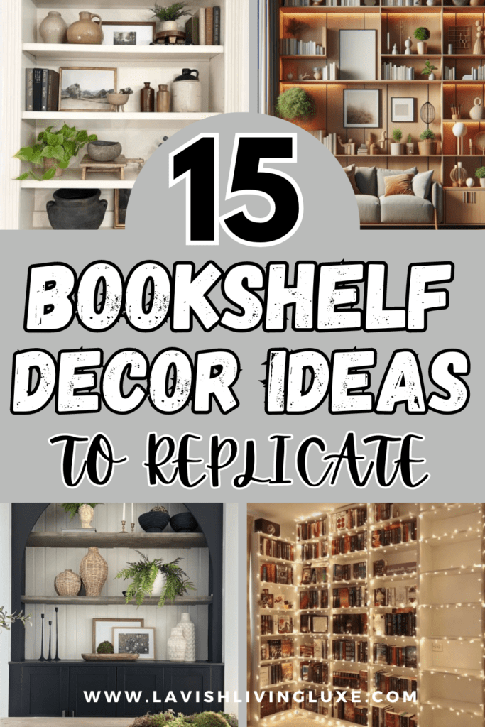 bookshelf decor ideas