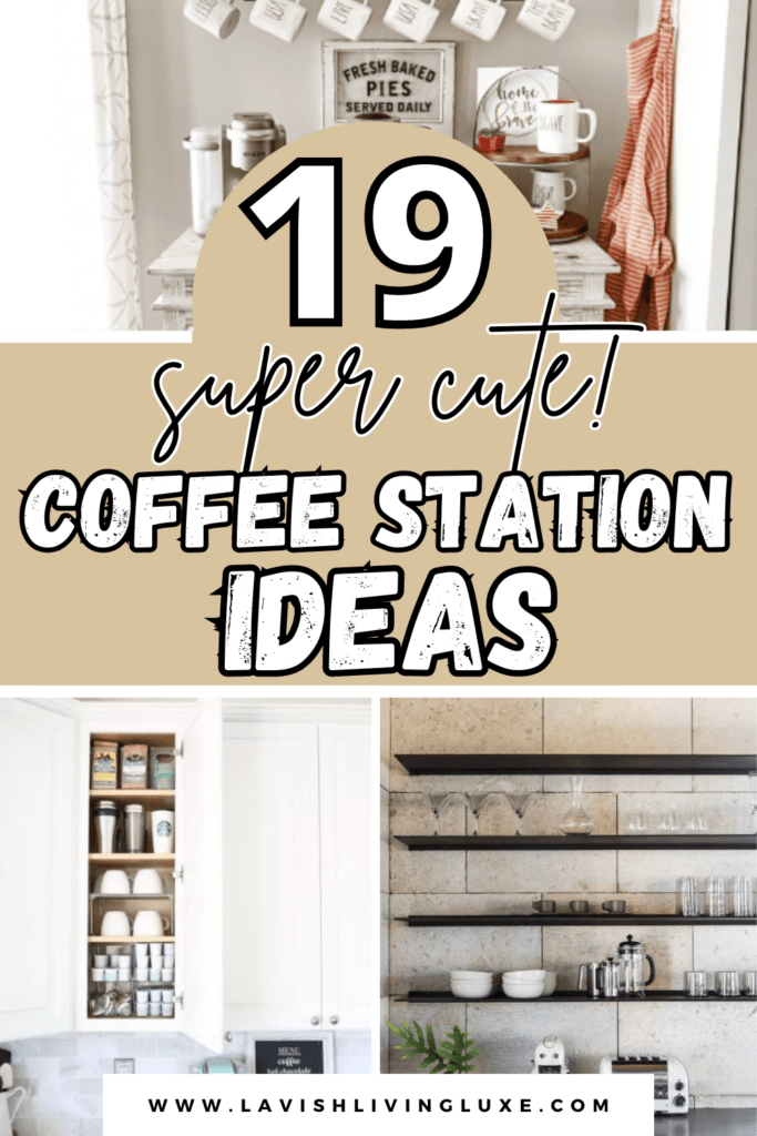 coffee station ideas