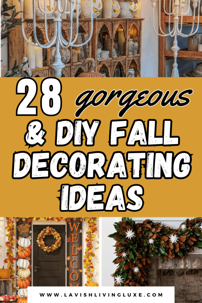 fall decorating ideas