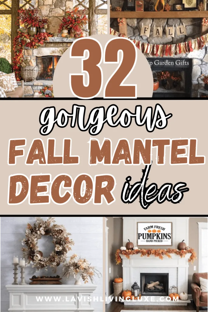 fall mantle decor ideas