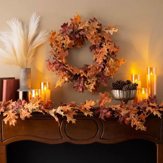 fall mantel decor ideas