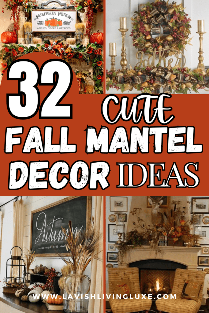 fall mantel decor ideas