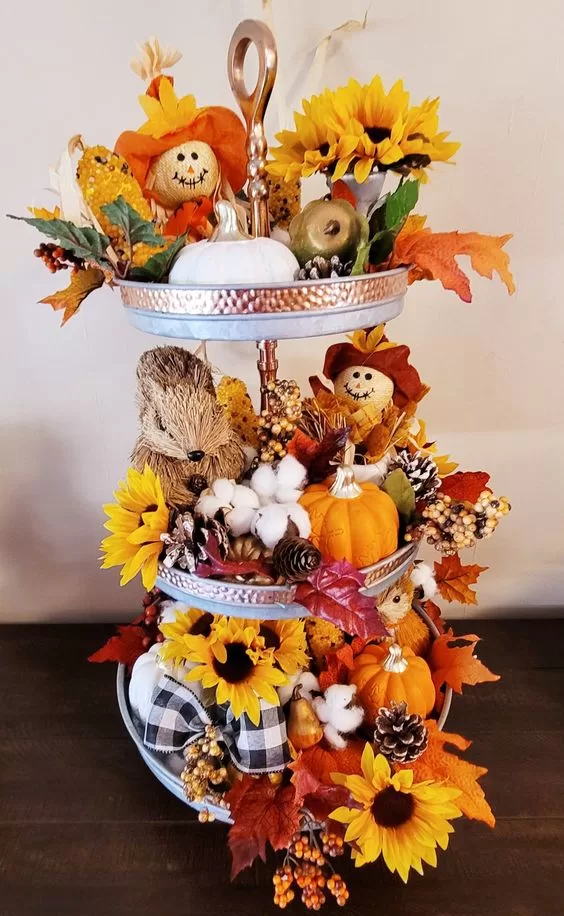 fall tray decor ideas