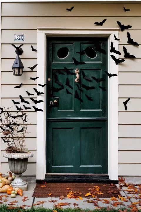 Halloween door decorations