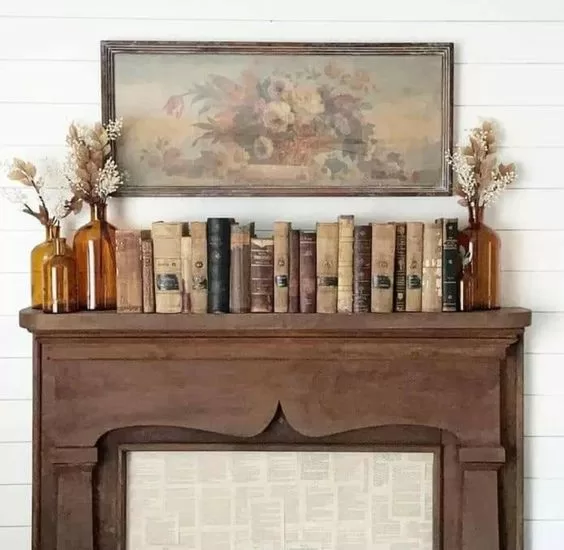 fall mantel decor ideas