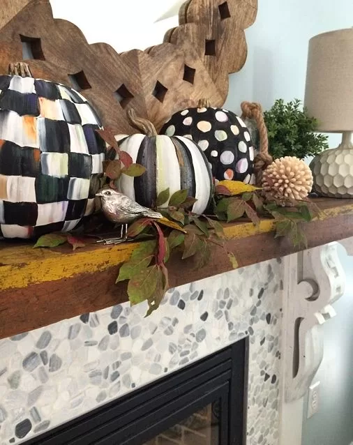 fall mantel decor ideas