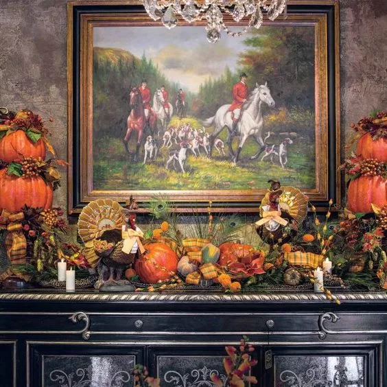 fall mantel decor ideas