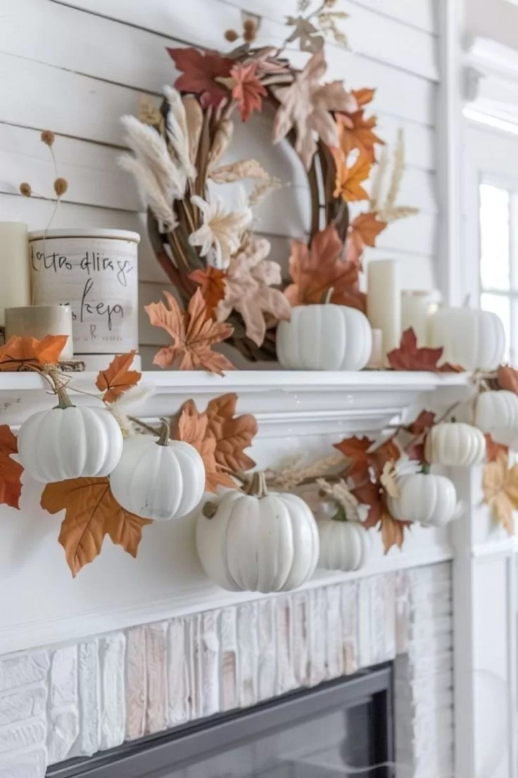 fall mantel decor ideas