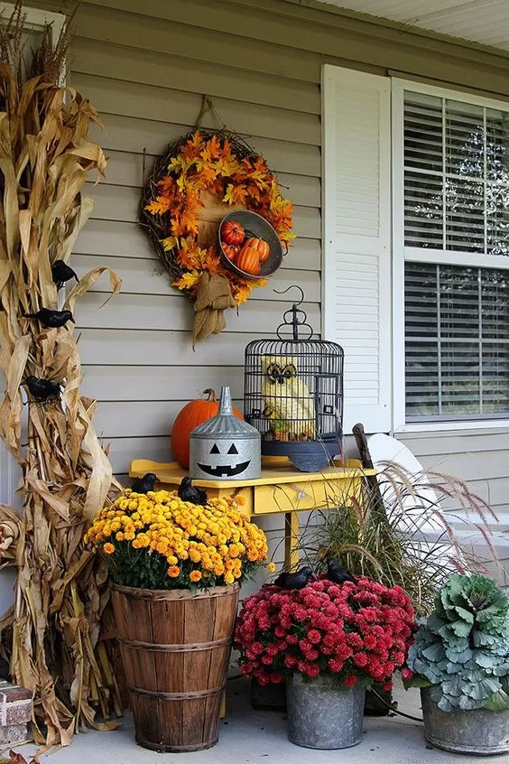 Fall porch decor ideas