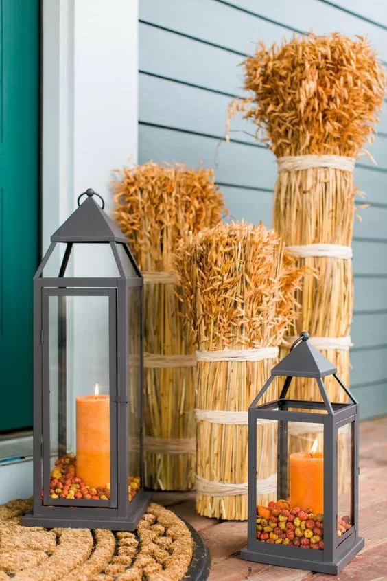 outdoor fall decor