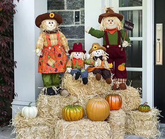 outdoor fall decor