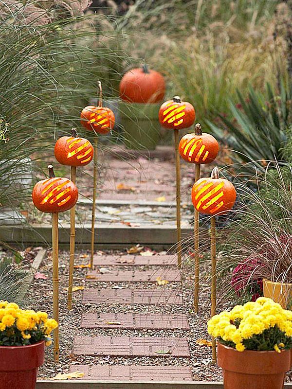 outdoor fall decor