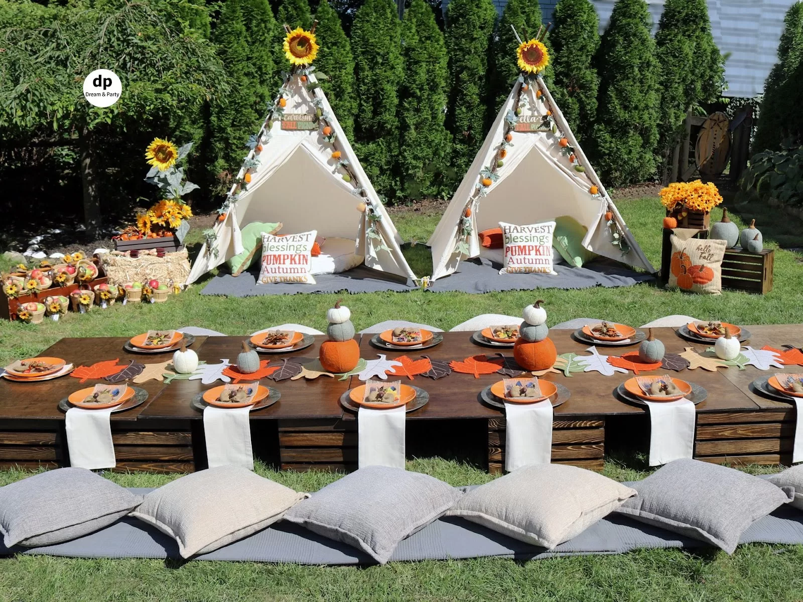 outdoor fall decor