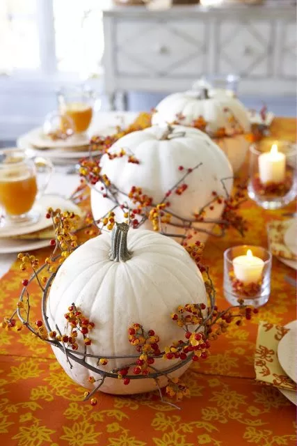 thanksgiving table decorations