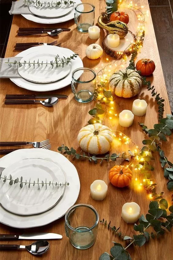 thanksgiving table decorations