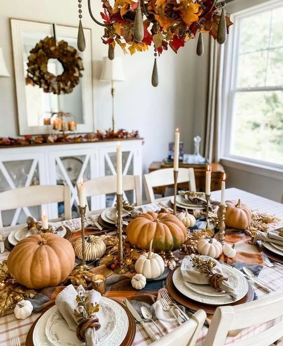 thanksgiving table settings