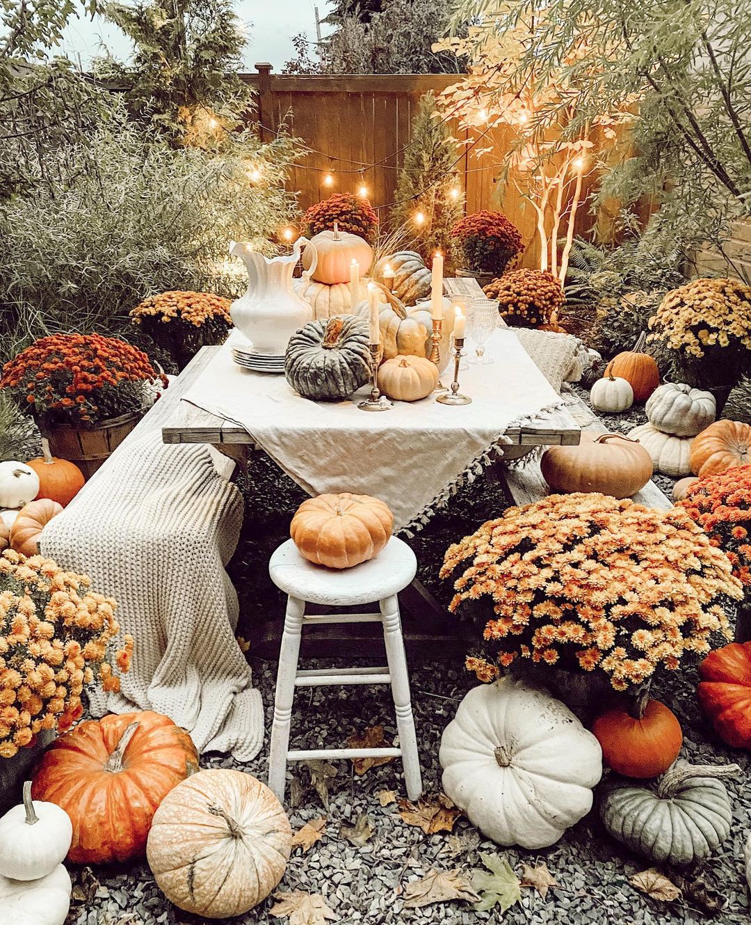 thanksgiving table settings