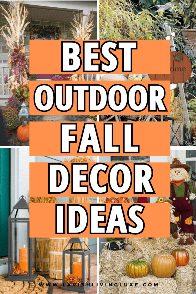 outdoor fall decor ideas