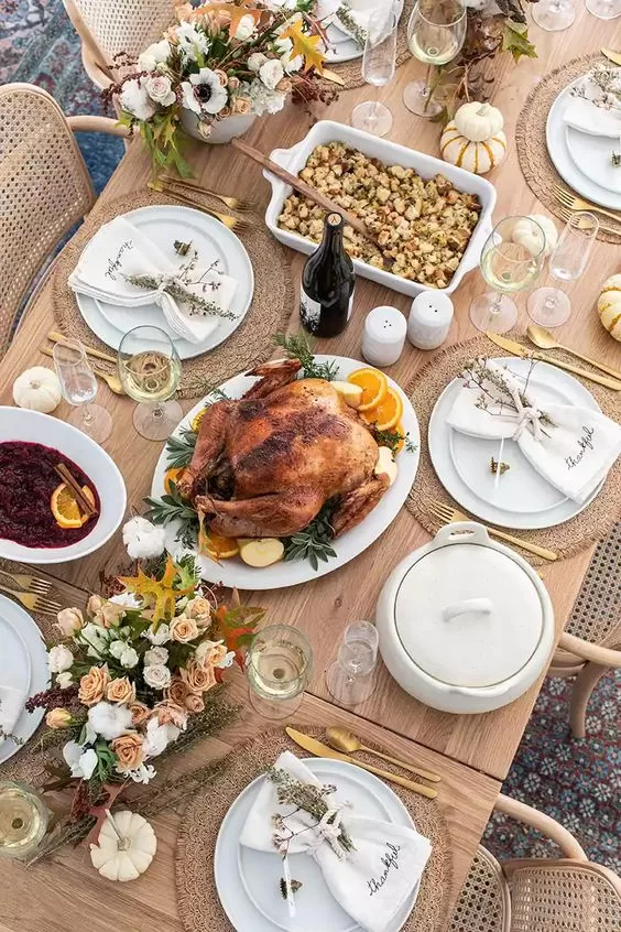 Thanksgiving table decor ideas