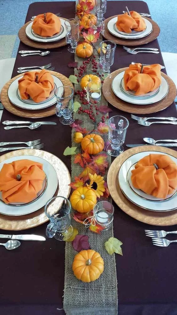 Thanksgiving table decor ideas