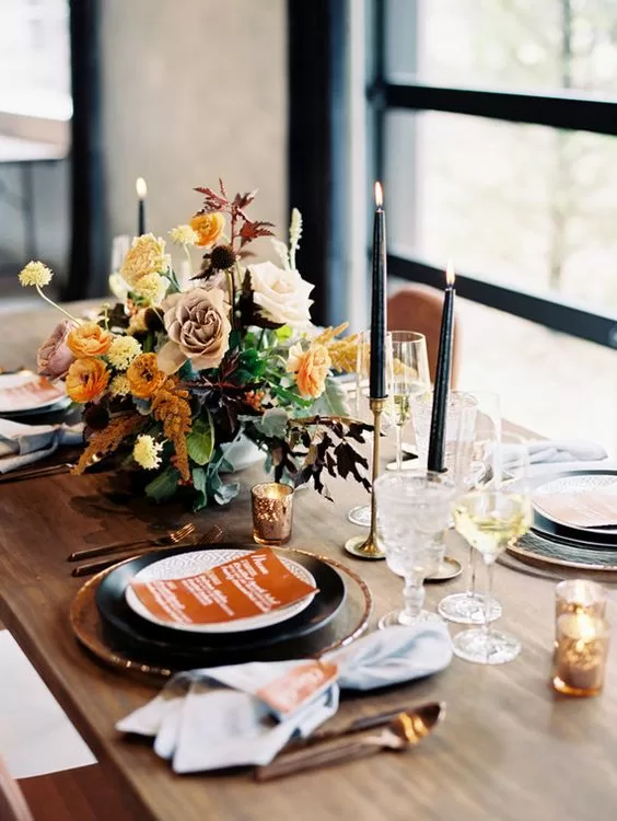 Thanksgiving table decor ideas