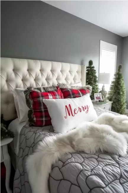 Christmas bedroom 