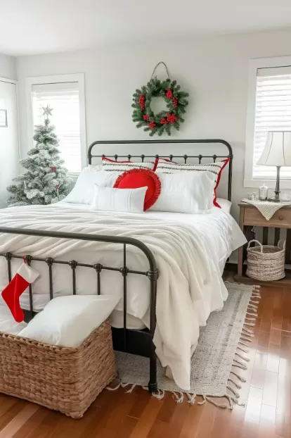 Christmas bedroom 