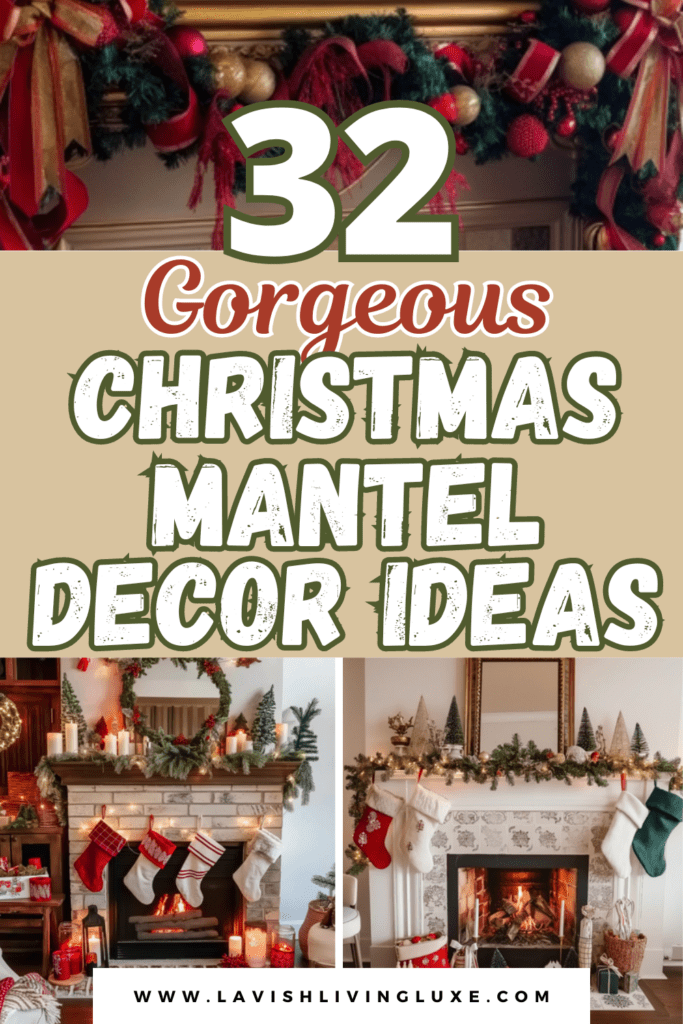 Christmas mantel decor ideas