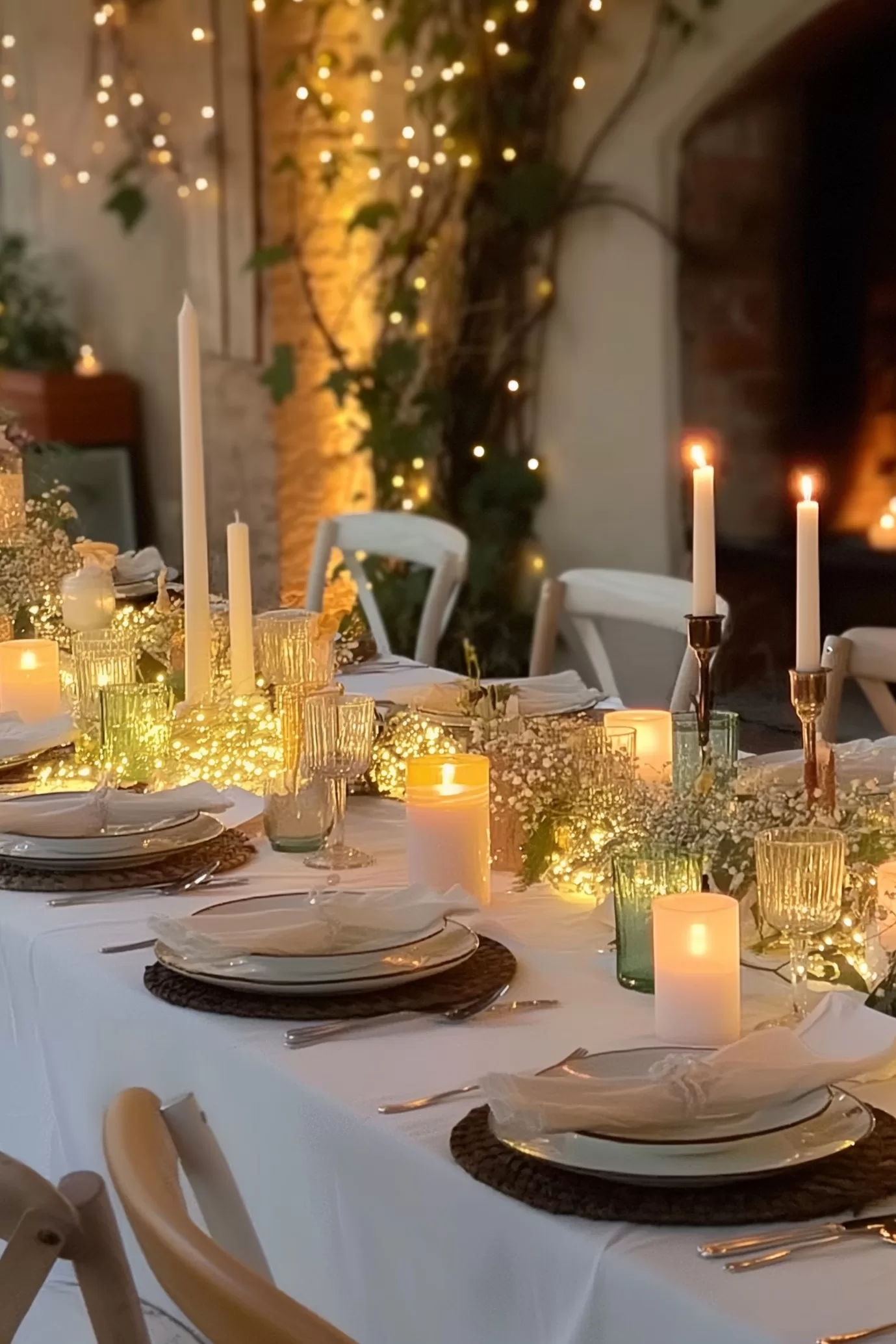 Christmas table setting ideas