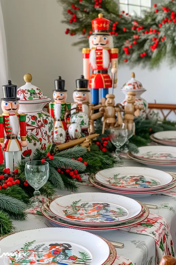 Christmas table setting ideas