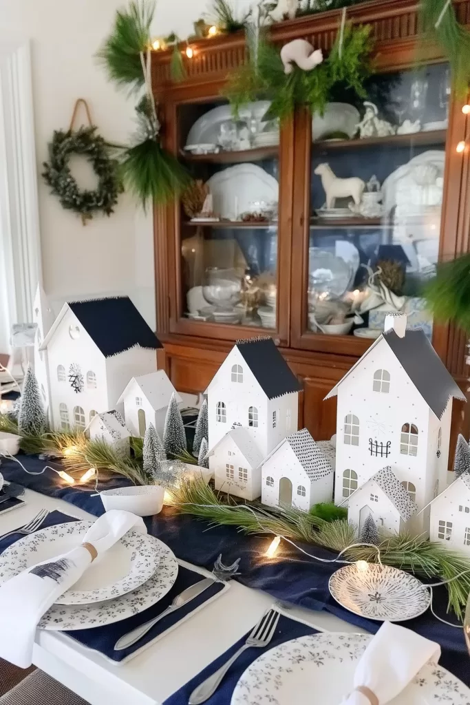 Christmas table setting ideas