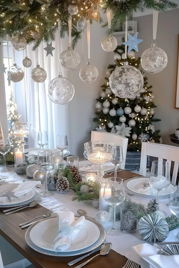 Christmas table setting ideas