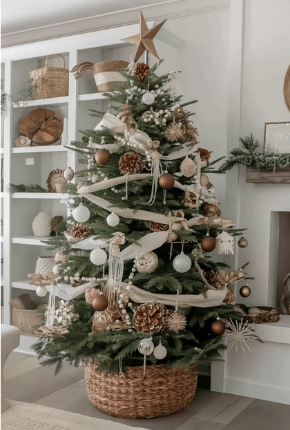 Christmas living room decor ideas