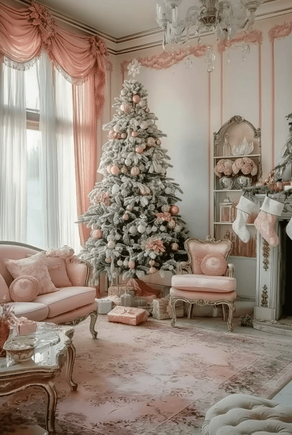 Christmas living room decor ideas